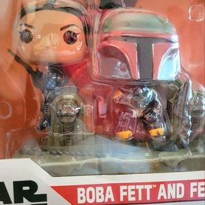 Star Wars BOBA fett and fennec POP!!